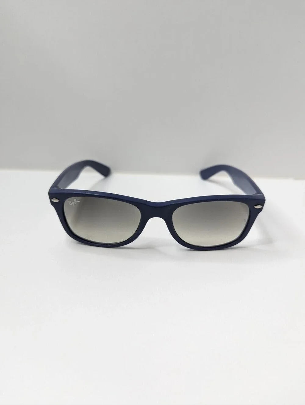 RAY BAN Sunglasses WAYFARER 2132 605371 BLUE/GRAY 55mm Classic Style Retro Cool